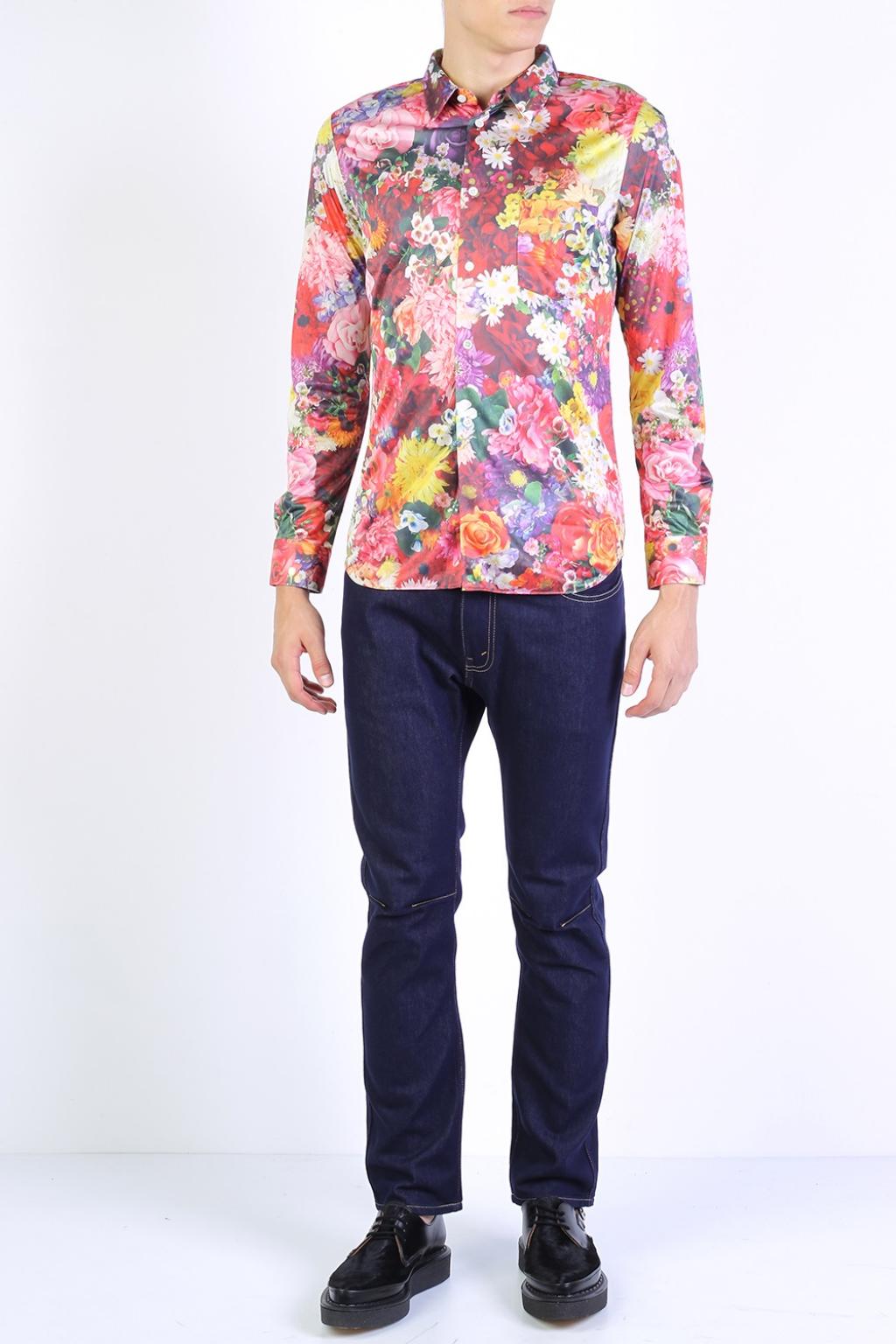 Comme des Garçons Homme Plus Floral-printed shirt | Men's Clothing